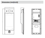 دستگاه تشخیص چهره Apartment Door Station VTO9541D - Image 2